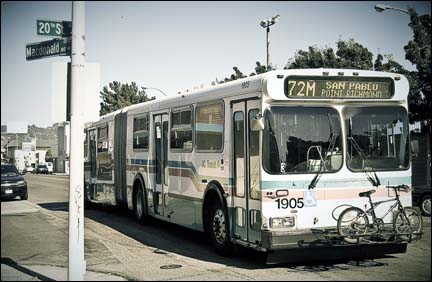 PHOTO: An AC Transit bus.