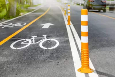 Study Bike Lanes Improve Road Safety Planetizen News