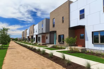 Families move into Austin Habitat for Humanity's affordable Mueller  townhomes