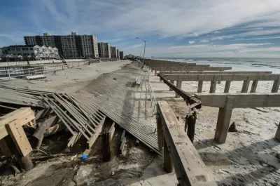 Long Beach NY Boardwalk Reconstruction After Superstorm Sandy