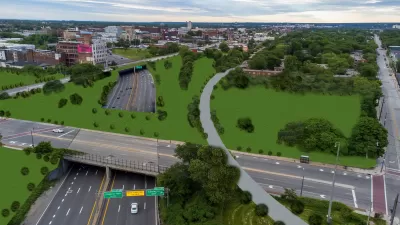 Freeway Cap Park Proposed in the Heart of Cleveland | Planetizen News