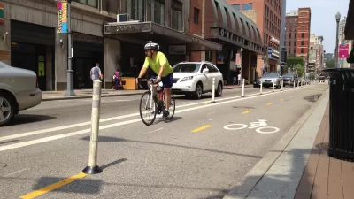 Atlanta testing ways to make Peachtree Street friendly to bicycles and  pedestrians