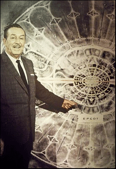 Photo: Walt Disney and EPCOT